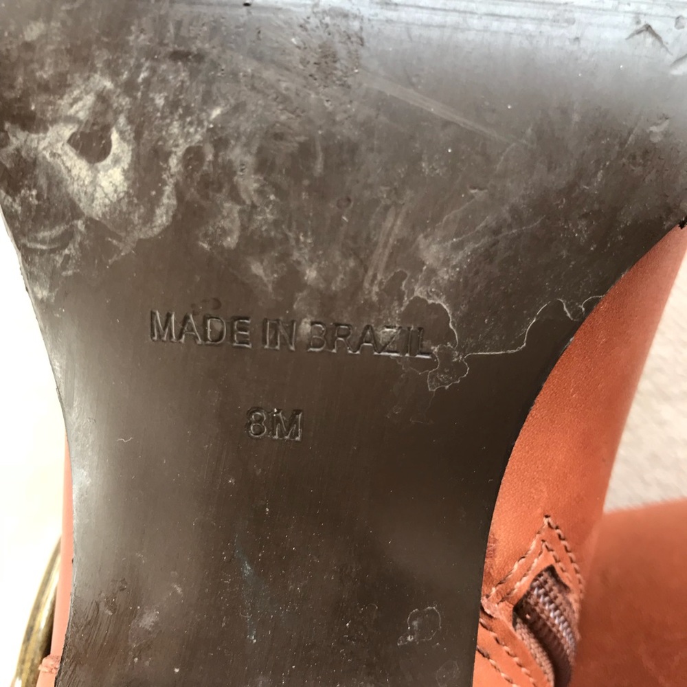 Steve By Steve Madden Brown Block Booties - image 6